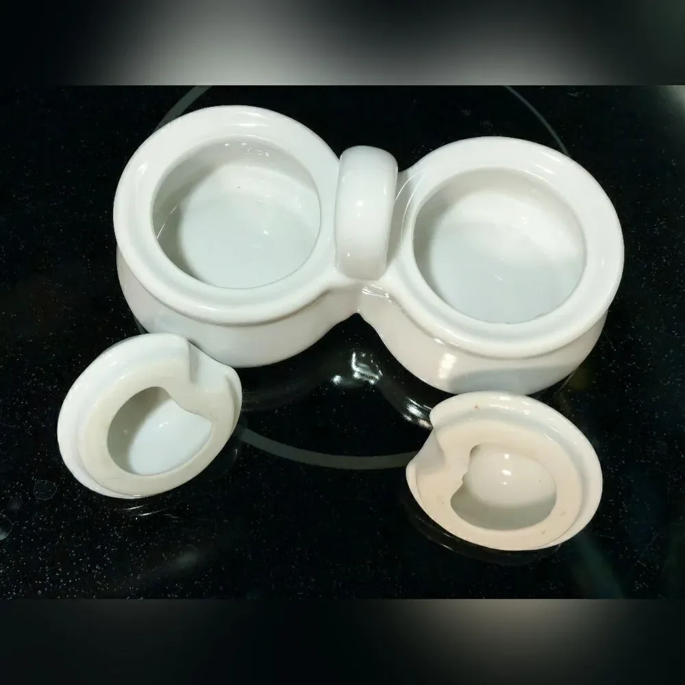 Vintage ceramic condiment server